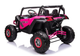 Samochód elektryczny dla dzieci Lean Toys Buggy UTV-MX Różowy (5903802453584) - obraz 11