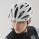 Kask rowerowy Rockbros z szybka, odpinane okulary z ochrona UV Matowy Bialy (5907769373367) - obraz 10