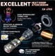 Мини LED лампа H7 Линза светодиодная Правильный пучок света с обманкой Drivereyes 1шт - изображение 5