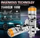 Мини LED лампа Линза светодиодная Правильный пучок света с обманкой FONHEU H7 1шт - изображение 6