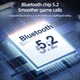Bluetooth гарнитура Vaorlo X13 на 2 телефона блютуз музыка экран заряда наушник - изображение 6