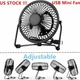 Настольный USB-вентилятор Mini Fan металлический - изображение 5