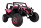 Електромобіль для дітей Lean Toys Jeep XMX603 MP4 Рожевий (5904204756402) - зображення 1