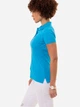 Поло женское U.S. Polo Assn Solid Pique Polo 2164412-ZH00A S Голубое (134991928313) - изображение 5