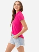 Поло женское U.S. Polo Assn Solid Pique Polo 2164412-ZH442 M Розовое (134991928316) - изображение 3