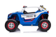 Samochód elektryczny dla dzieci Lean Toys Buggy XB-2118 4x4 Policyjne Niebieski (5904204757409) - obraz 7