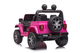 Samochód elektryczny dla dzieci Lean Toys Jeep Wrangler Rubicon DK-JWR555 Różowy (5905323210875) - obraz 3
