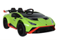 Samochód elektryczny dla dzieci Lean Toys Lamborghini STO Drift Zielony (5905515359030) - obraz 2