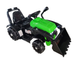 Traktor na akumulator Lean Toys ZP1001B z łyżką Zielony (5905515355247) - obraz 4