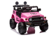 Samochód elektryczny dla dzieci Lean Toys Toyota FJ 4x4 Różowy (5905679072745) - obraz 4