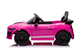 Samochód elektryczny dla dzieci Lean Toys Ford Mustang GT500 Shelby Różowy (5905991009047) - obraz 5