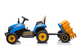 Traktor na akumulator Lean Toys BBH-030 Niebieski (5905991011521) - obraz 2