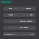 Фен профессиональный VGR V-440 GREEN, 3 уровня обдува, 3 уровня температуры, 110000 RPM, 3 насадки - изображение 6