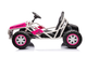 Samochód elektryczny dla dzieci Lean Toys Buggy A8812 24V Różowy (5905991013525) - obraz 9