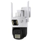 Возвратная уличная камера видеонаблюдения PTZ WiFi A23, 6mp, ICSEE / Вайфай камера / IP камера - изображение 3
