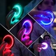 Летающий спиннер FLY с зарядкой от USB и LED подсветкой, Красный / Игрушка для детей - изображение 2