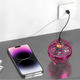 Спинер шар летающий с подсветкой FLYING SPINNER Розовый (9,5 см) / Шар, который светится в темноте и летает - изображение 6