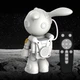 Ночник-проектор зоряного неба "Космозайчик" з пультом ДУ, USB / Дитячий лазерний світильник - зображення 4