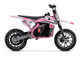 Мотоцикл кросовий на акумуляторі Lean Toys Trail King HP114E Рожевий (5905991027218) - зображення 2