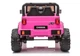 Електромобіль для дітей Lean Toys Jeep CH9956 Рожевий (5903802450729) - зображення 14