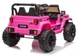 Електромобіль для дітей Lean Toys Jeep CH9956 Рожевий (5903802450729) - зображення 15