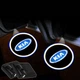 Проектор-подсветка дверей авто с логотипом Kia №1 Цена за 1шт (с магнитом, на скотче) - изображение 1
