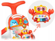 Pchacz interaktywny RICOKIDS 3 w 1 chodzik i stolik edukacyjny RK-810 biało - czerwony (5903890607166) - obraz 6