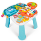 Pchacz interaktywny RICOKIDS 3 w 1 chodzik i stolik edukacyjny RK-810 biało - niebieski (5903890607159) - obraz 2