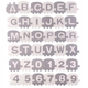 Mata piankowa dla dzieci RICOKIDS puzzle pociąg literki 36 szt (5902854518814) - obraz 1