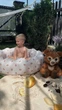 Дитячий надувний басейн Бежевий з ведмедиками - изображение 2