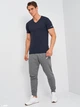 Футболка Kappa T-shirt Mezza Manica Scollo V темно-синій Чол XL K1315 BluNavy XL - зображення 3