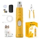 Комплект для ухода за когтями собак и котов Pet Nail Grinder LiliPro: Аккумуляторный гриндер для шлифовки и подпиливания когтей домашних животных + Когтерезка + Две насадки с коробочкой + Кейс для переноски + Кабель / Набор для груминга - изображение 8