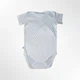 Детское боди ZEYNO&MEMO organic cotton wear 80 см Белый (1035) - изображение 2