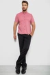 Сорочка чоловіча в клітку, колір пудровий, 214R4564-5, розмір XL: XXL - зображення 2