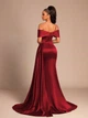 Платье вечернее длинное женское SHEIN GD-00203563 L Бордовое (DN3012300108139) - изображение 2