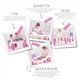 Дитячий столик зі стільчиком POPPET Колор Пінк 5 в 1 (PP-002P) - зображення 5