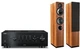 Yamaha R-N800A (черный) + Indiana Line Tesi 561 (орех) комплект - изображение 1