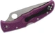 Ніж Spyderco Endura 4 Flat Ground Purple FRN - C10FPPR - зображення 3