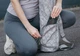 Сумка для йоги Asana Bag Cotton Maharaja Collection Bodhi 70 см тауп/срібний - зображення 3
