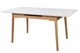 Стіл обідній, розкладний 6-8 місць 120 см York, Arctic ice ceramic wooden base - изображение 5