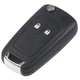 Корпус ключа для OPEL Vauxhall Adam Astra J Insignia Mokka Zafira C Corsa D E Cascada Meriva Karl Viva (15-58) - зображення 2