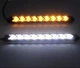 Світлодіодні Денні ходові вогні ДХО з режимом обертового повороту 32 см 12 LED - зображення 5