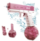 Водяний пістолет UKBOO акумуляторний електричний Water Gun Glock, 2 обойми, рожевий ( LK-1- P) - зображення 2