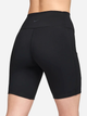 Спортивні шорти жіночі Nike W Nk Df One Hr 8In Pkt Short FZ6758-010 L Чорні (197594432550) - зображення 2