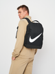 Рюкзак спортивний тканинний 18 л вміщує формат А4 Nike Y Nk Brsla Bkpk - Sp23 DV9436-010 Чорний (196154143929) - зображення 2