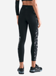 Спортивні легінси для фітнесу високі жіночі Nike W Nk One Df Hr 7/8 Tight Aop HJ1103-010 XS Чорні (197602826777) - зображення 2