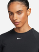 Top sportowy damski z długim rękawem Nike Pro Df 365 Crop Ls FV5484-010 M Czarny (196975024377) - obraz 3