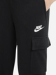 Дитячі теплі спортивні штани-джоггери для хлопчика Nike K Nsw Club Flc Crgo Pnt Lbr FD3012-010 122-128 XS Чорні (196607242742) - зображення 3
