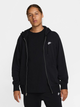 Bluza męska rozpinana streetwear z kapturem Nike M Nk Club Ft Fz Hoodie FN3884-010 XL Czarna (197593367105) - obraz 1