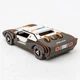 Дерев’яний 3D конструктор Fast car Gt Puz-26916, 164 деталі - изображение 3